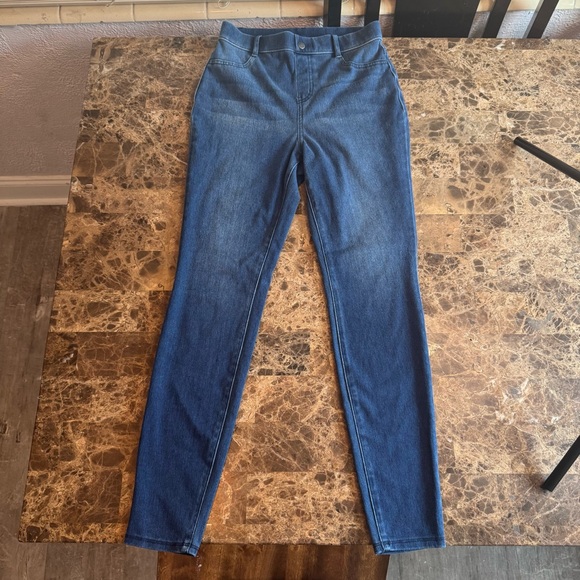 Time and Tru Blue Leggings - Picture 7 of 7